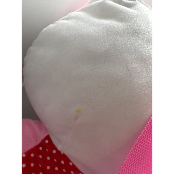 Hello Kitty Plush Backpack With Pink Straps & Red Polka Dot Overalls For Kids - Picture 8 of 10